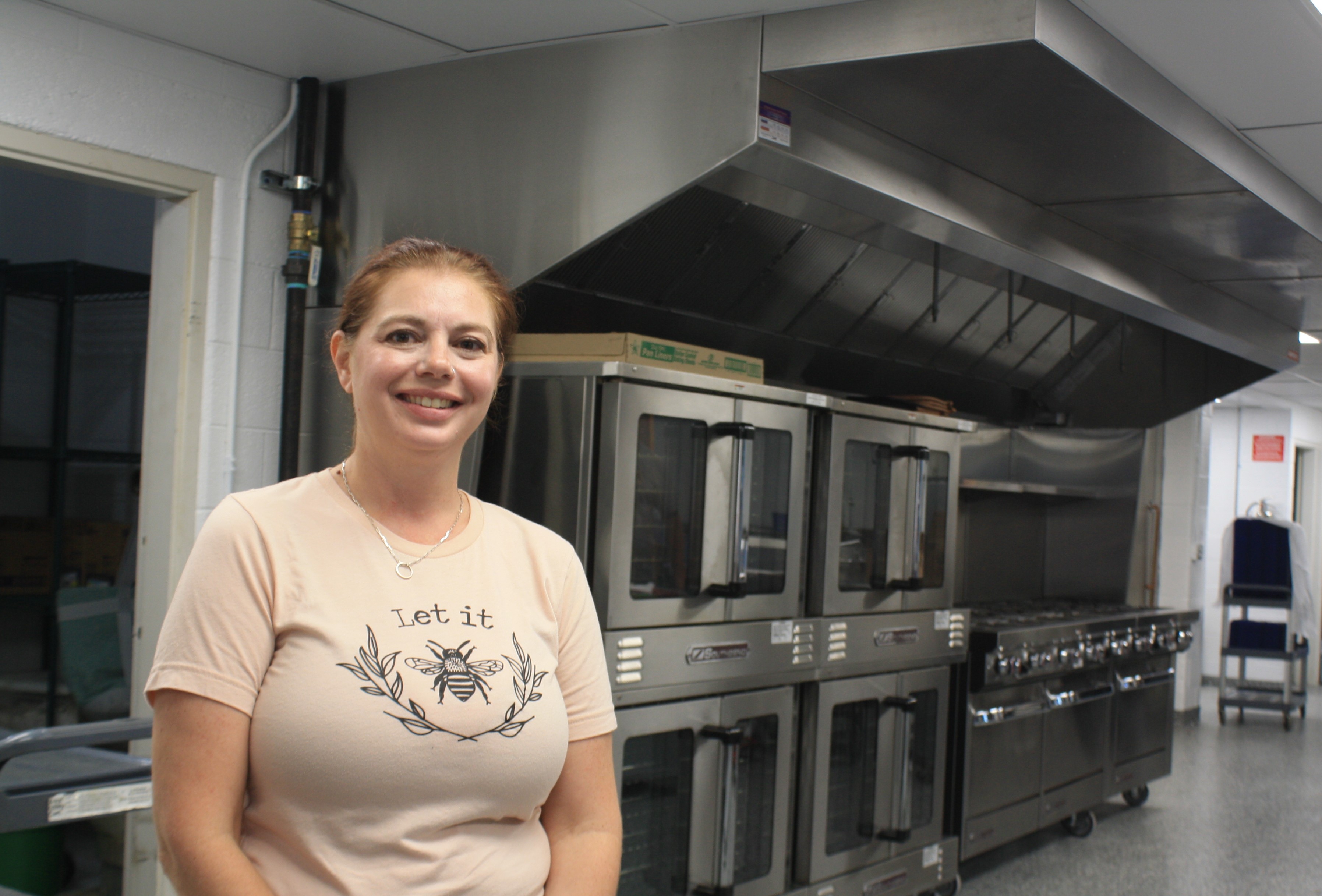 New school kitchen designed for safety, efficiency and variety